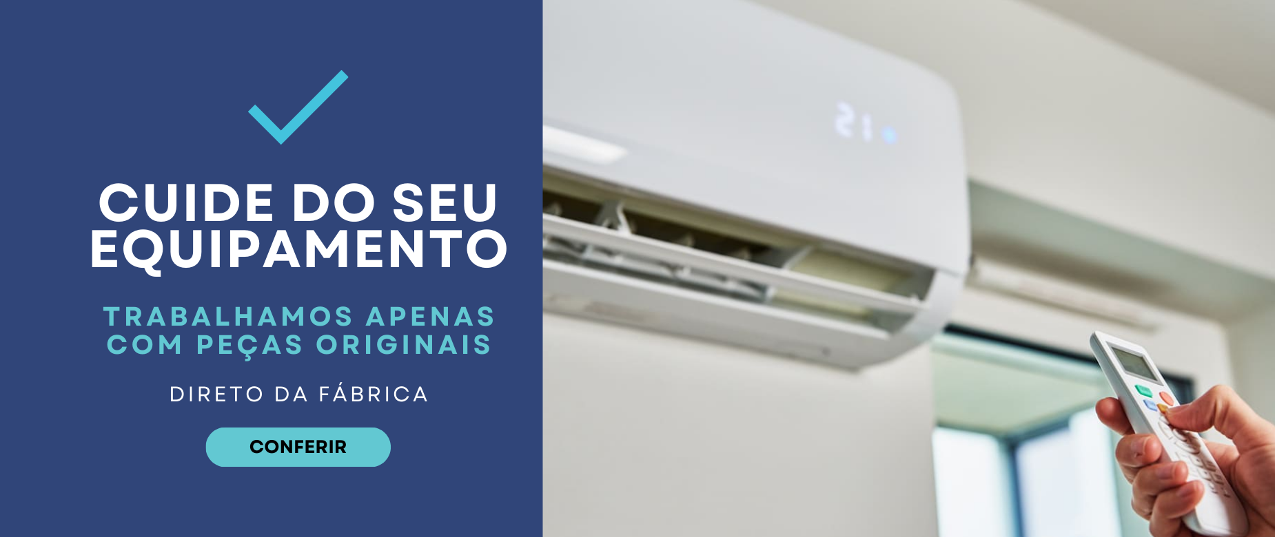 Cuide do seu equipamento